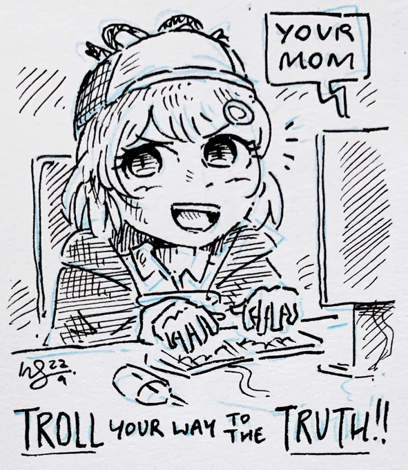 sleuth the web responsibly! #ameliaRT 