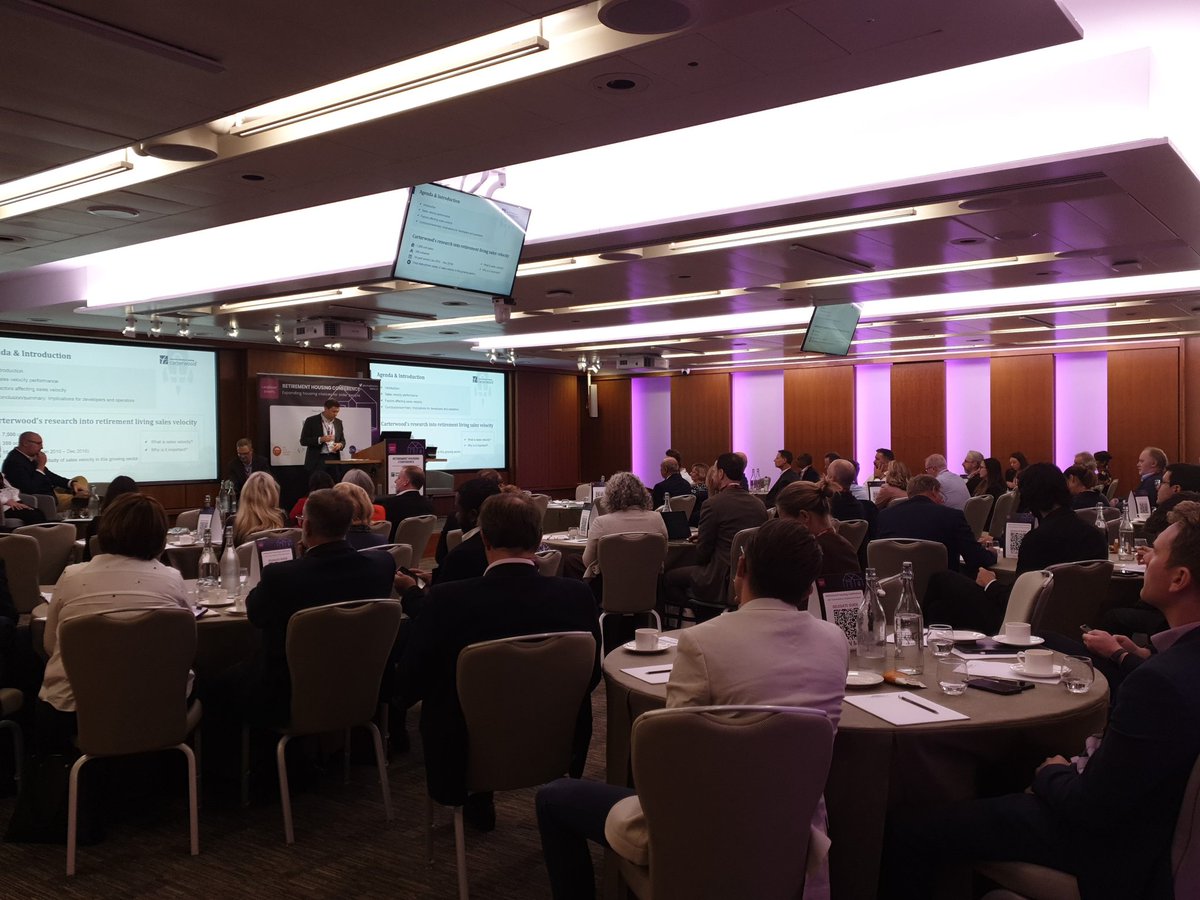 LaingBuisson's tweet photo. Sales velocity within retirement housing expertly explained by panel including Tom Hartley, Dr Ed Gladman and Sarah Jones #RHC22 https://t.co/DIBhcjkh8r