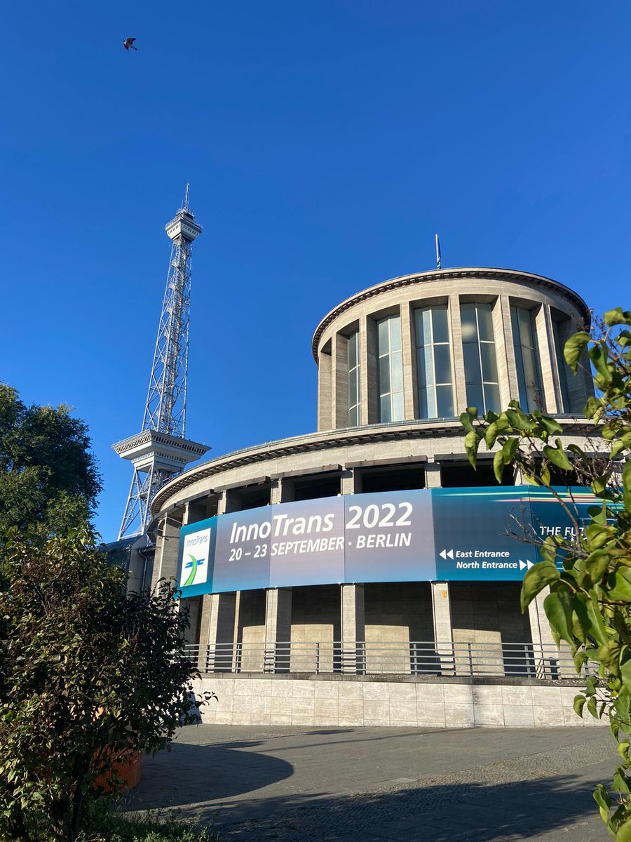 Rail_Sense's tweet photo. Day 3 @InnoTrans and the team are continuing to meet interested delegates to demonstrate the safety, cost and time-saving benefits of our IoT rail monitoring solutions.🛤

Stop by to see them for yourself! Hall 5.2, Stand No. 410 

#innotrans2022 #voidmonitoring #trackmonitoring https://t.co/pf95Y4xKN6