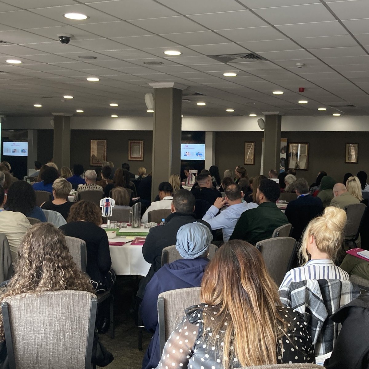 WeAreTendable's tweet photo. Today, team Tendable are also supporting Sandwell and West Birmingham NHS Trust, @SWBHnhs as they launch their Fundamentals of Care program - talking about the importance of care for patients, people and population! 💙 

#Fundamentalsofcare #NHS #Trust #Care #People https://t.co/xFIwFWM9jn