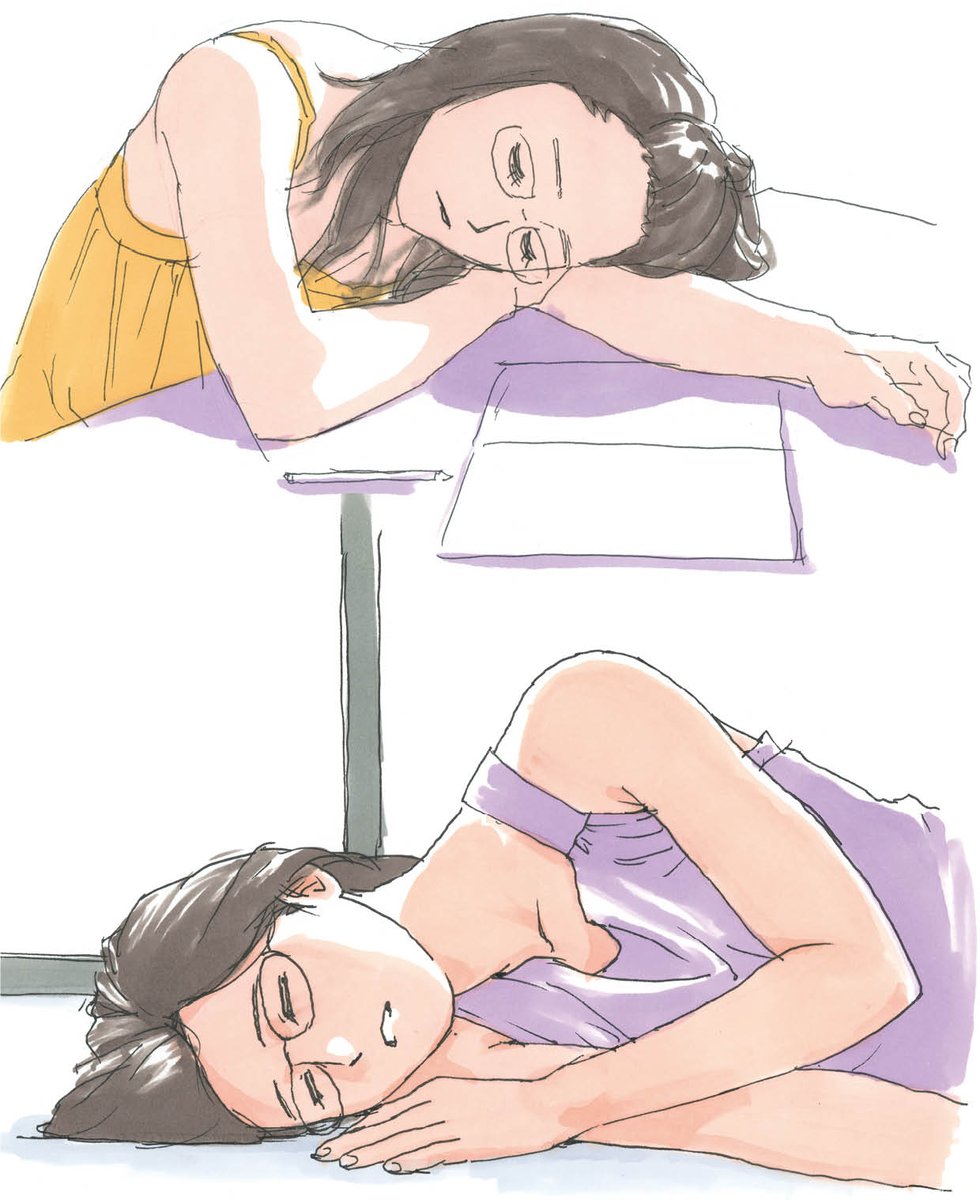 「合田さんがスケッチブックに描いたイラストに高解像度スキャンを施し、全ページをフル」|WEBアニメスタイルのイラスト