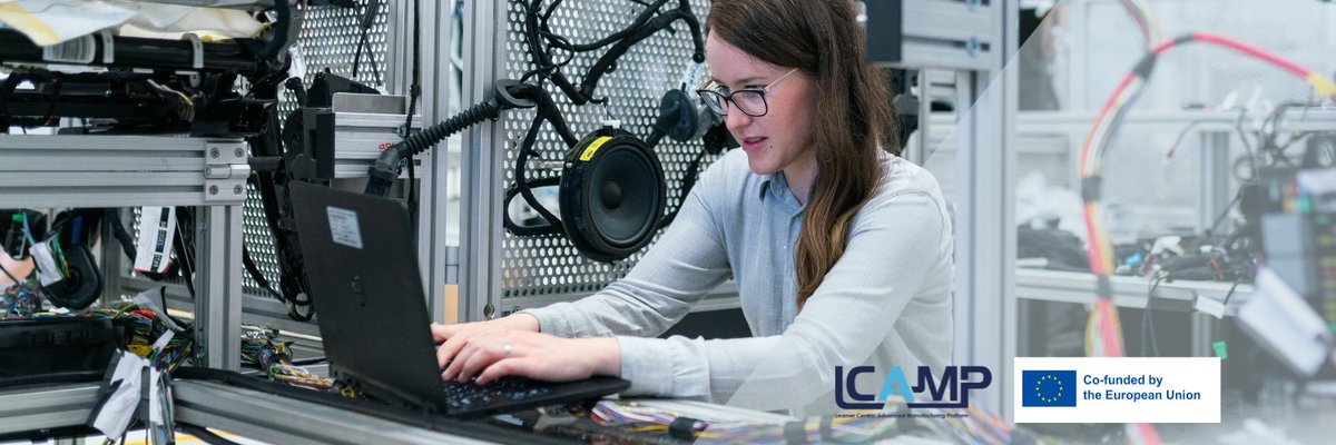 👏Welcome to the #LCAMP_EU: Learner Centric Advanced Manufacturing Platform for #CoVEs Twitter account! 

➡️In this profile, we will tweet about:

🤖#AdvancedManufacturing
🤖 #SMEs
🤖 #VET &amp; #HVET
🤖 #Industry50
🤖 #Green &amp; #DigitalSkills
🤖 #LearningFactories

Stay tuned!