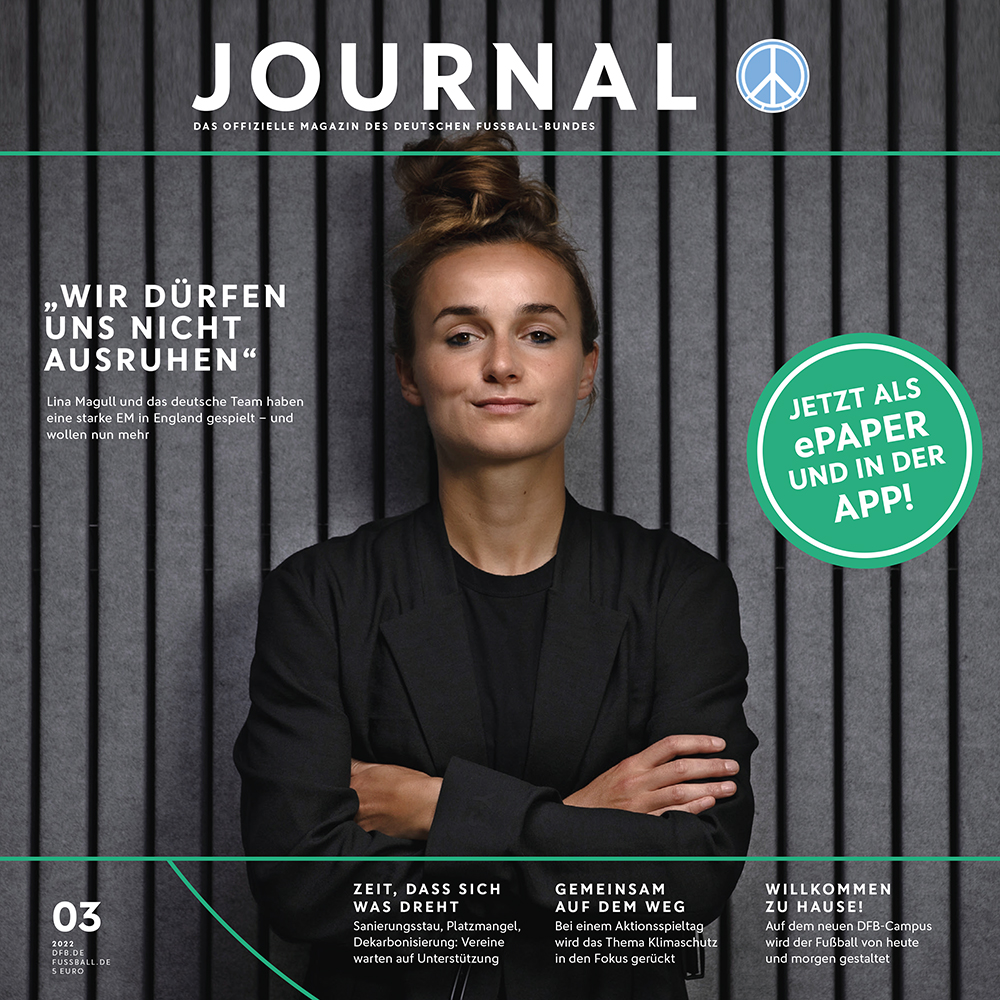 Frischer Lesestoff 😎📖 Die neuste Ausgabe des #DFBJournal ist nun als ePaper und in der App verfügbar. ➡️ dfb.social/dfbj_0322