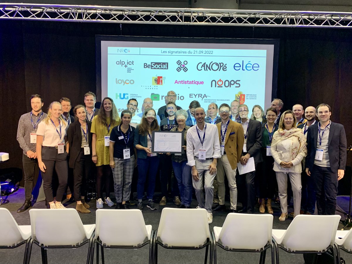 Alpict's tweet photo. Nous sommes très fiers de faire partie des premiers signataires de la Charte #NumériqueResponsable en #Suisse qui englobe 5 aspects : environnement, éthique, accessibilité, résilience, valeurs. 🫶
➡️ Contactez @institutnr_ch pour vous engager aussi ou en savoir plus !
#ITforgood https://t.co/V5Q4tZIQQq