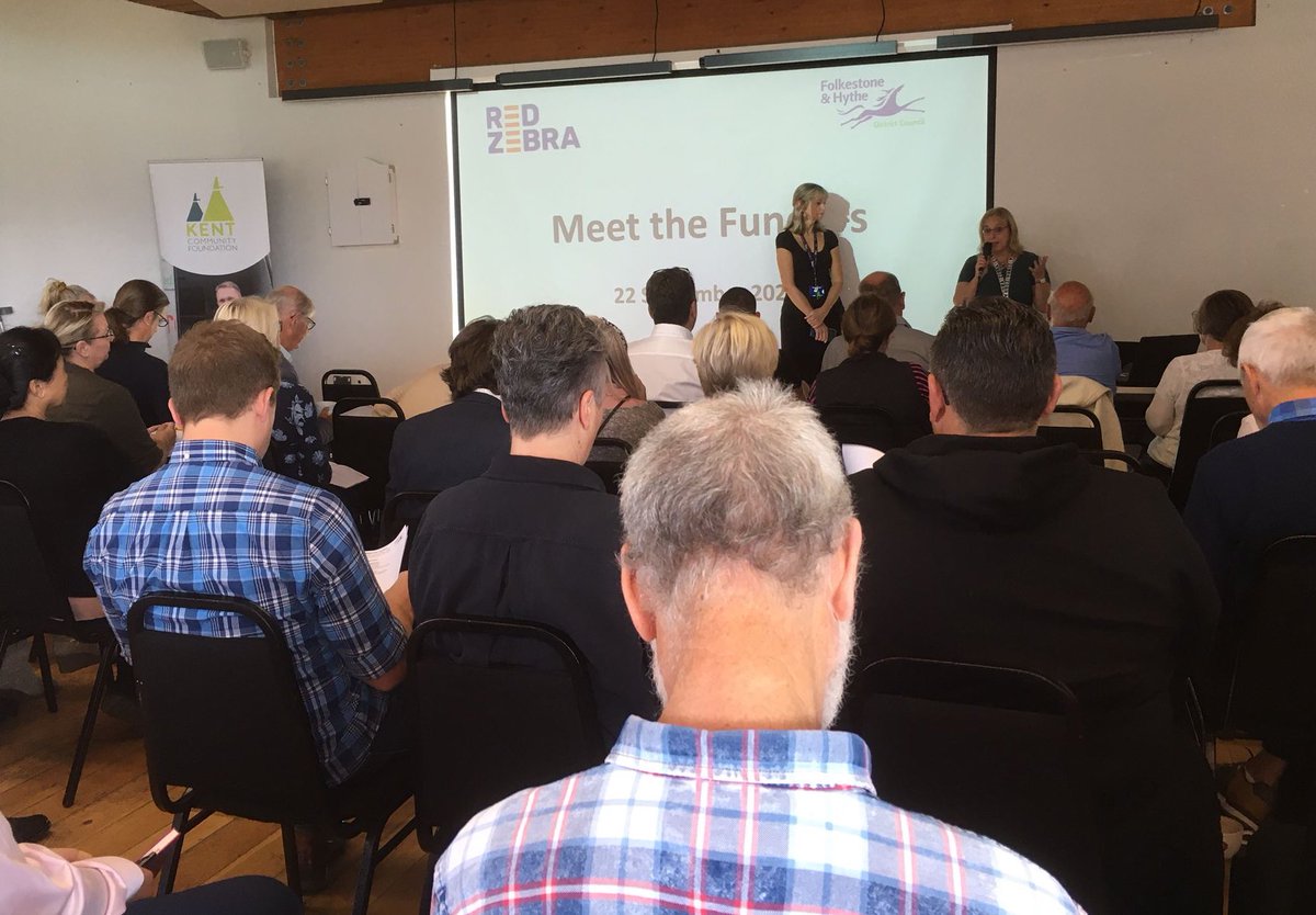 Funding for All (@fundingforall) on Twitter photo Who’s at <a href="/RedZebraCommSol/">Red Zebra Community Solutions</a> and <a href="/fstonehythedc/">Folkestone & Hythe District Council</a> Meet the Funders event today? 🙋♀️ We are here with a whole host of brilliant funders offering 1-2-1s and top #fundraising tips. Come say hi 👋 if you’re here #Folkestone #Hythe #Kent #Charity Who’s at <a href="/RedZebraCommSol/">Red Zebra Community Solutions</a> and <a href="/fstonehythedc/">Folkestone & Hythe District Council</a> Meet the Funders event today? 🙋♀️ We are here with a whole host of brilliant funders offering 1-2-1s and top #fundraising tips. Come say hi 👋 if you’re here #Folkestone #Hythe #Kent #Charity