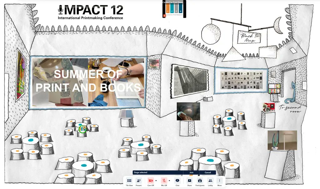 CFPRresearch's tweet photo. Welcome to Remo virtual platform for #IMPACT12 to our online participants! Click around and discover exhibitions, catch up with presentations, chill out in the garden with a picnic talk, and spot our mascot #ImpCat: https://t.co/eQ1M0kCXgM https://t.co/Cnchubpsum