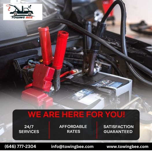 towingbeee's tweet photo. Anytime, Anytime you need a battery boost, call Towing Bee right away - and we will be at your service. No Delay, No Waiting! Get in touch to know more!
โ (646) 777-2304
๐ง info@towingbee.com
๐ https://t.co/vNLzQihdhE
.
.
#towingservice #cartowing #roadsideassitance https://t.co/N7tZEYKS3r