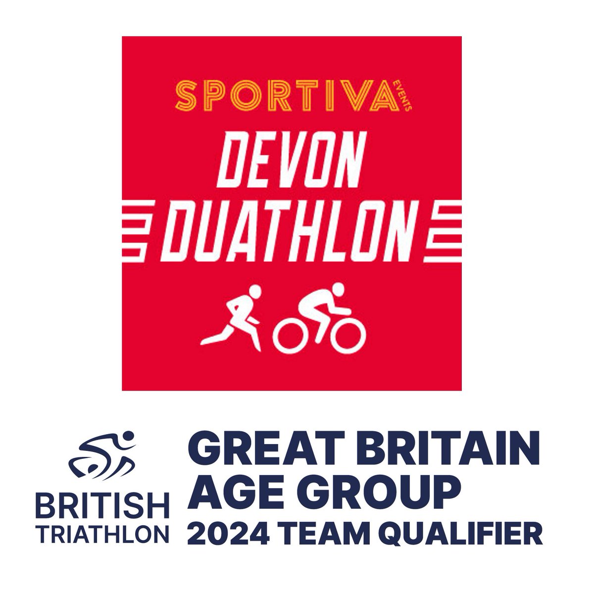 Delighted to say that the 2023 #DevonDuathlon has been selected as a  2024 European Qualifier for the #SprintDuathon.. #Sprintduathlon #sportivaevents #duathon #bictoncollege #britishtriathlon See the full list of Age-Group Qualifying Events here britishtriathlon.org/gb-teams/age-g…