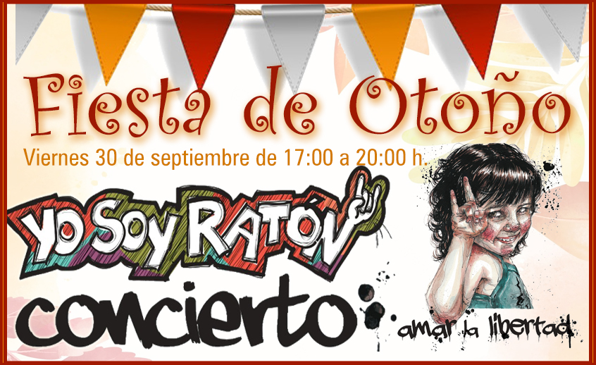 El AMPA del <a href="/CeipPuertoRico/">CEIP PUERTO RICO</a> celebra su Fiesta de Otoño🍁para dar la bienvenida a las nuevas familias. Además de hinchable, animación... contaremos con la actuación estelar de <a href="/yosoyraton/">Yo Soy Ratón - La Revolución de la Música Infantil</a>  🐭. Tenéis toda la información sobre las condiciones de acceso aquí: ampapuertorico.com/2022/09/22/fie…