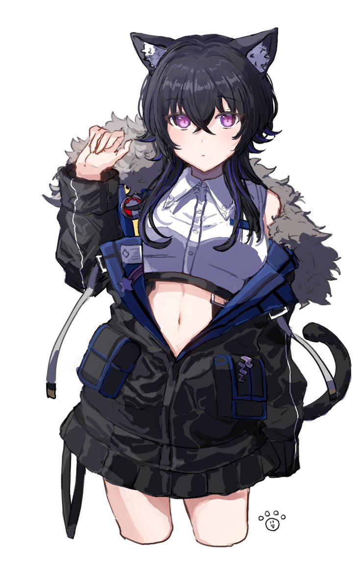 「nya  #一ノ瀬の絵 」|まやのイラスト