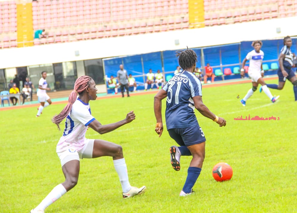 Polasfc's tweet photo. Full Time:
Ampem Darkoa 6-1 Police Ladies
#ADPL | #WeArePolice https://t.co/CjO8prKvCv