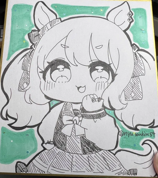 #繋がらなくていいから俺の描くデフォルメを見てくれ喜びます 