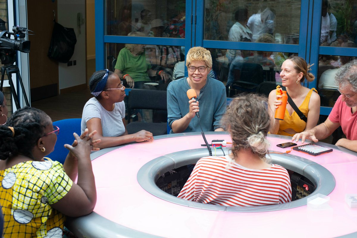 *Appreciation Post*
We actually met <a href="/the_peoplespeak/">The People Speak</a> by accident on a walk about in Hackney and was really intrigued by there approach in giving the community a voice. They were at our Summer Party and everybody loved it.
#community #thepeoplespeak #hackney