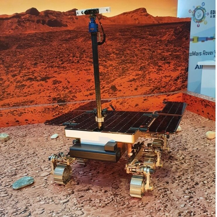 MACHexhibition's tweet image. Take a look at the Mars Rover that was set up in the Education and Development zone at #MACH2022! Thank you, Airbus, for demonstrating to students how exciting a career in the manufacturing and industry can be! 

#manufacturing #mfg #education #ukmfg