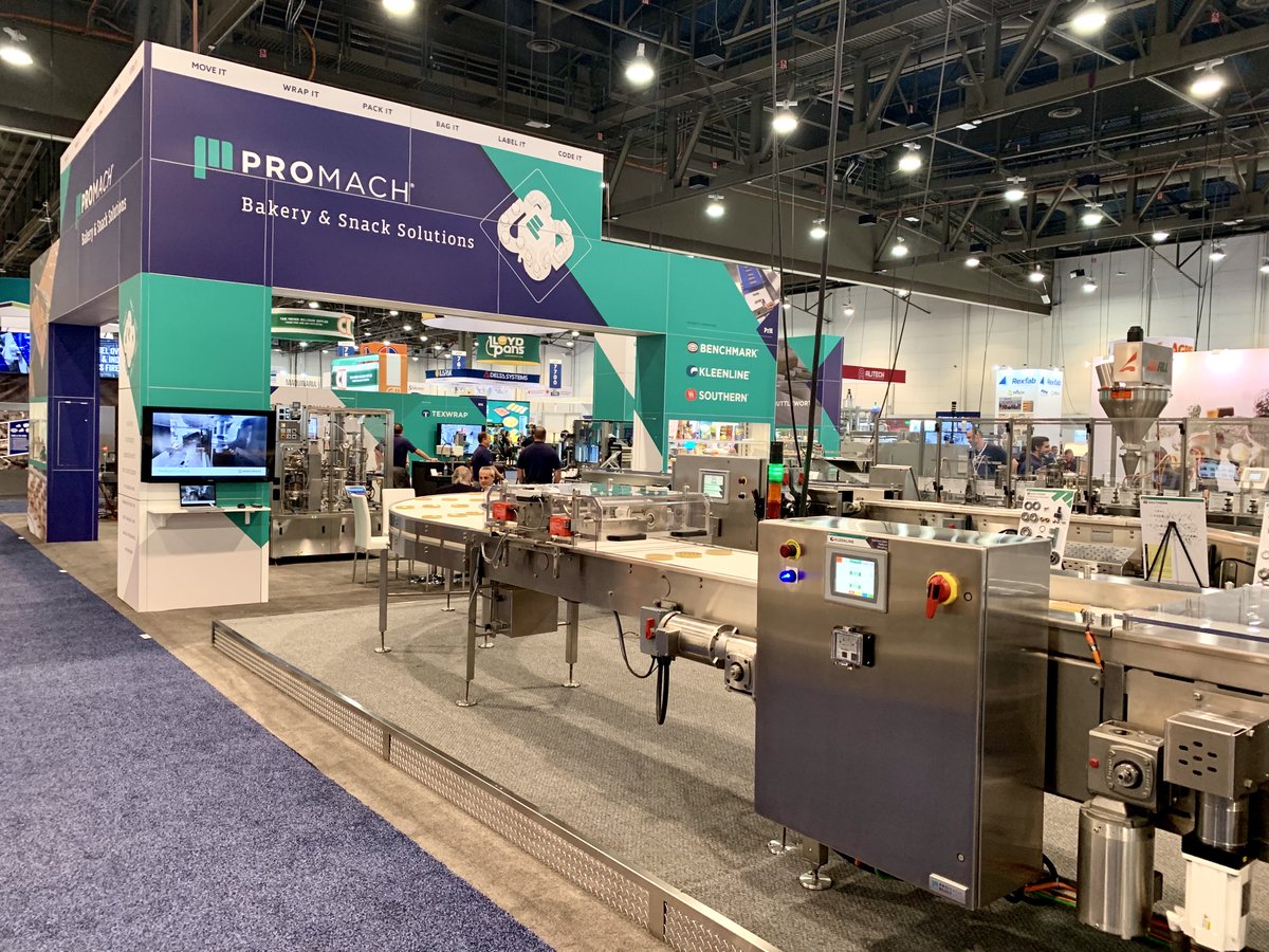 Thank you to everyone who visited our booth at IBIE 2022! #bakery #tradeshow #producthandling