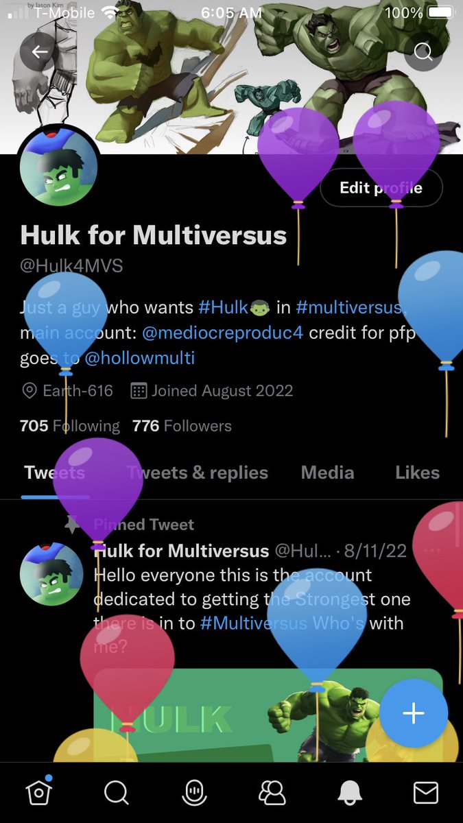 Hulk for Life tweet media