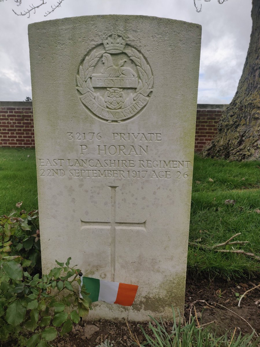 AnneGrady8's tweet photo. 105 years ago today - remembering young Peter Horan.
#WW1 #Hill60 #Urlaur #Mayo #Ireland #Lutyens #Eastlancashireregiment #Ypres #Belgium #aeroplanecemetery
Thank you again @StephenBarker_
for your assistance, advice and support.
"Lest we forget" https://t.co/cuPfha9urh