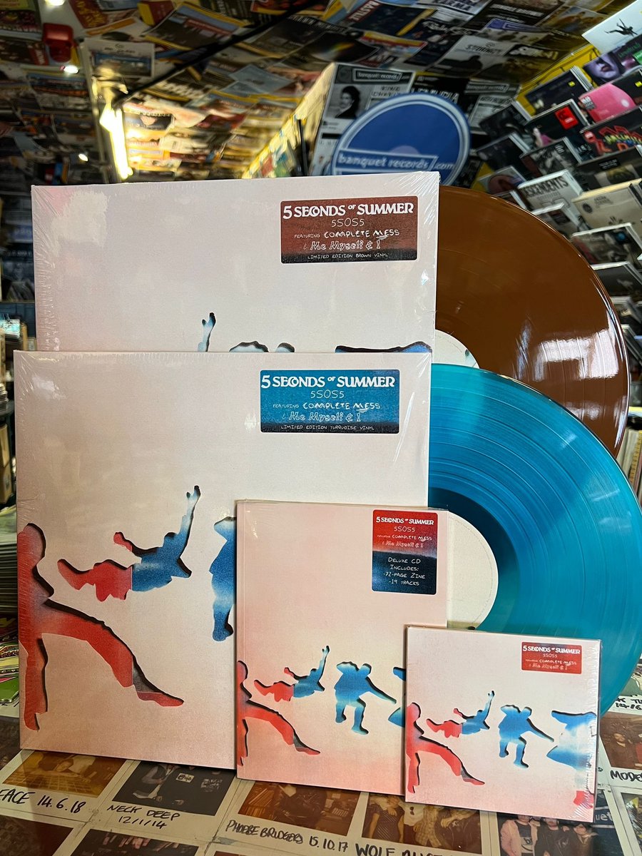 BanquetRecords's tweet photo. 👀 5SOS - FIRST LOOK 👀

here's the limited run versions of the new 5 Seconds of Summer record; 5SOS5 https://t.co/q7B83F8EdK https://t.co/xDaAx1x75b