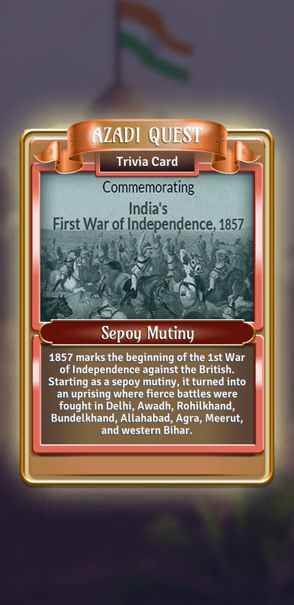 test Twitter Media - Celebrating 75 Years of Independence with Azadi Quest Match3 Puzzle Game. Download & learn about India's freedom struggles through a fun & exciting journey! #azadikaamritmahotsav #independenceday #azadiquest #india75 #zynga https://t.co/TTBazytcp6 https://t.co/Q7H7HP9aN3
