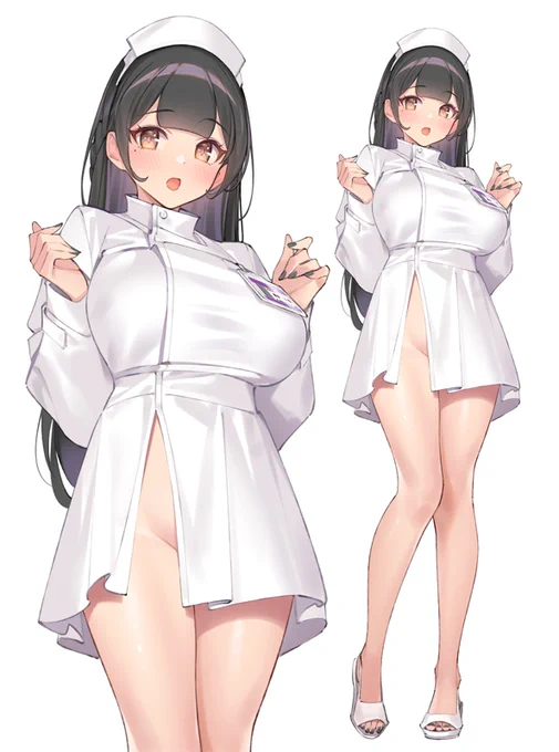 Bfull様より「ナースさんA」イラストがフィギュア化されることになりました!どうぞよろしくお願いします! 