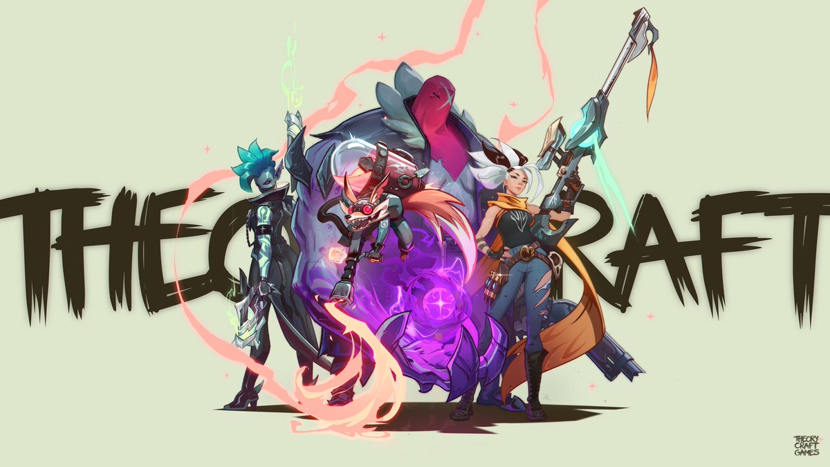 TRIPLE THEORYCRAFT NEWS (IN🧵):
 
💸 We've raised $50m on the strength of the team and our first game, “Loki”
 
📸 Speaking of: meet the first characters of Loki. Speculate wildly!
 
🥳 Welcome Jon '<a href="/jbelliss/">Bellissimoh</a>' Belliss, former game director of <a href="/LeagueOfLegends/">League of Legends</a> to Theorycraft!