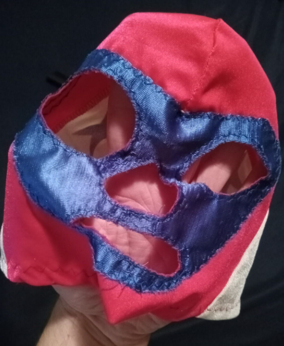 WCWTFPodcast's tweet photo. #WCWWorstMerch @WWE 

I have no clue where this mask came from, any of our residential WCW historians have any idea?

I'd like to think they were going to put Christopher Daniels under this hood and have him job out weekly to Van Hammer on Saturday Night. https://t.co/a1PqWkJ826