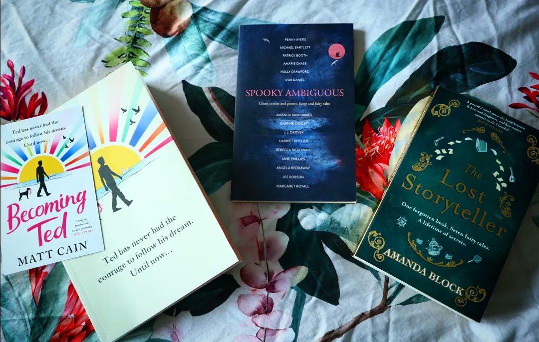 Shelf_lyfe_'s tweet photo. I finished #BecomingTed by @MattCainWriter this morning, so will share my full review soon, but it's another beautiful, moving & uplifting book ๐ณ๏ธโ๐๐ณ๏ธโโง๏ธ
I'm starting #SpookyAmbiguous from @CrumpsBarn today ๐ป
Next up #TheLostStoryteller by @ACBlockAuthor which sounds brilliant! ๐ฅณ https://t.co/8SYDOrArXC
