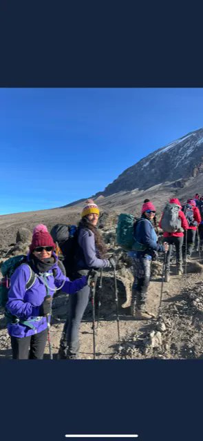 SCPS22's tweet photo. Summiting Mt Kilimanjaro was the most physical, emotional &amp; psychological challenge I have experienced, completely out of my comfort zone. En route I created beautiful relationships with porters, guides, &amp; other climbers from around the world. Listening and being heard is key! https://t.co/pY1vv0tV8p