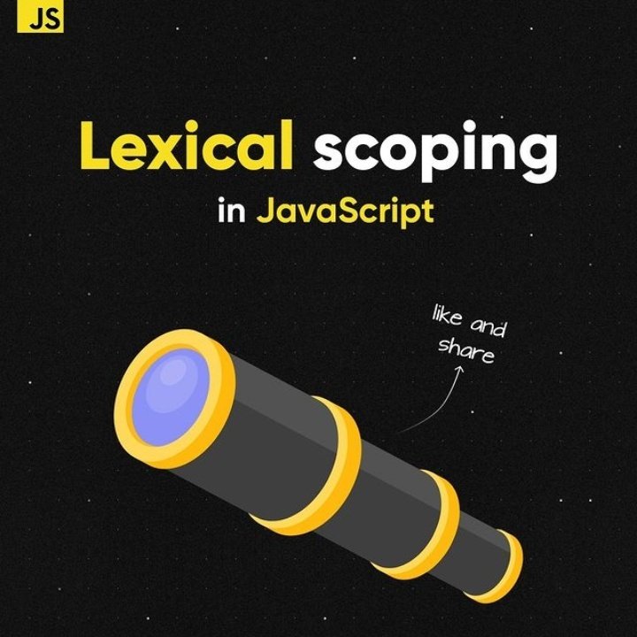 Kanwalpawar's tweet image. #javascript #lexicalscoping