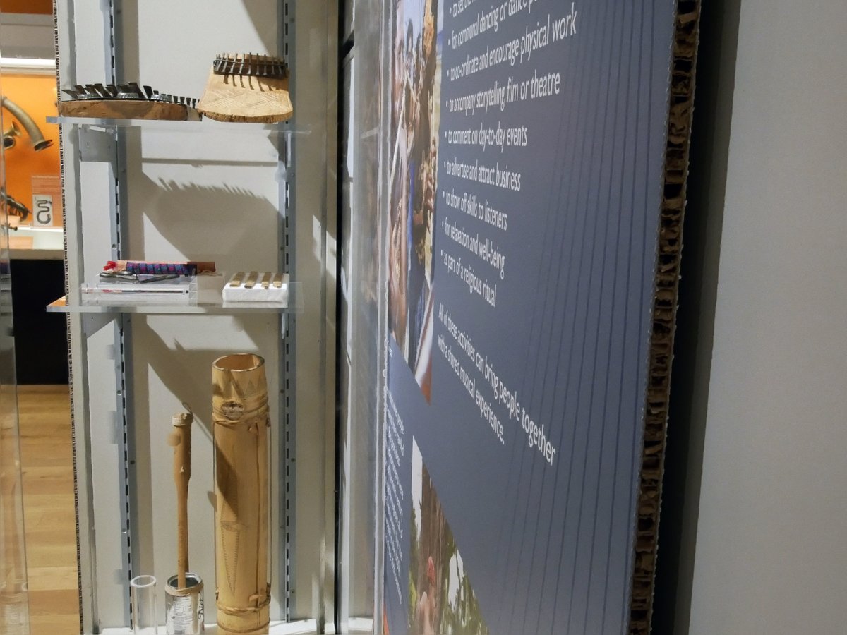 TorquayMuseum's tweet photo. ♻️It's #RecycleWeek and we are very excited to show you our new interpretation panels, for the first time printed on fully recyclable cardboard instead of Foamex! Come and see, our new #exhibition Made to be Played: A Festival of #MusicalInstruments opens on Sat.#MtbP https://t.co/ZhpILLHDhe