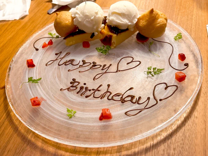 マミーの誕生日ケーキ 