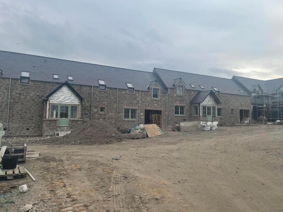 HomesWebster's tweet photo. Great to see the scaffolding down at @HomesWebster second house at The Paddocks, Powmill ready for landscaping and then handover! 😀👍 https://t.co/XRf4KG86Uw