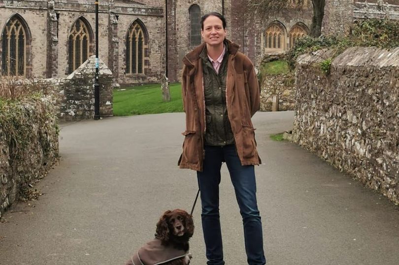 WalesOnline's tweet photo. Woman who drove down footpath thinking it was a road while she was intoxicated told police her dog had been driving the car: https://t.co/h64k3bH3NE https://t.co/2v8va9Wtsi
