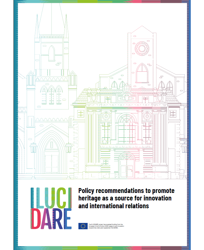 ilucidare's tweet photo. Presenting the concluding policy recommendations of the ILUCIDARE EU funded H2020 project highlighting the importance of developing a new understanding on the value of #culturalheritage #innovation #internationalrelations #Sustainability  https://t.co/8v20vlziaX https://t.co/HTudwyaIRM