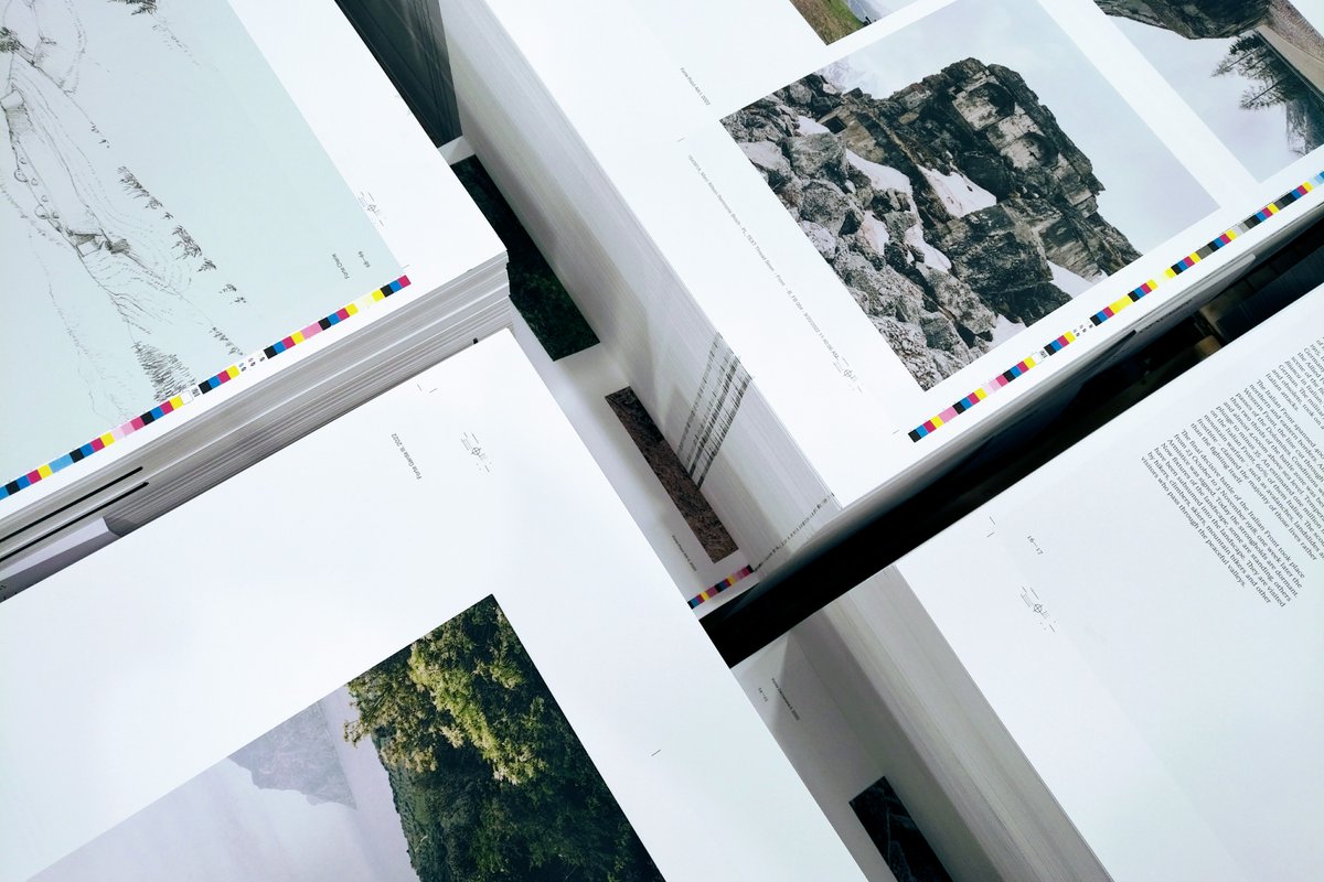 A pleasure to see @MarcwilsonPhoto &amp; Rob Shaw yesterday on press passing "Remnants". Based around the First World War mountain forts that sit in the landscape in the mountains of the Trentino-Alto Adige region of Northern Italy.Published by two&amp;two press available on pre order.