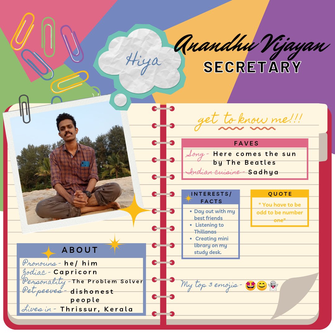 IvsaIndia's tweet photo. Introducingggg (*cue drum rolls 🥁)
The ExCo 2022-23!!!🥳
Give it up for our awesome new ExCo!!
Let's get to know them and have a great term ahead!!🤩
(1/4)

@ivsa_asia 
@ivsa_global 

#ivsa
#ivsaindia
#ivsaglobal 
#exco2022-23
#newbeginnings https://t.co/GIBI1KLbAY https://t.co/5l1jEJZfqY