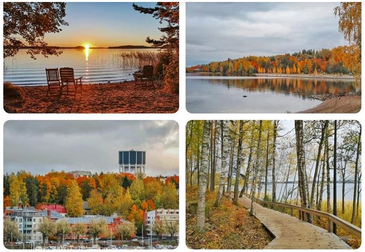 EUSBSR's tweet photo. Autumn colours start to appear in @LappeenrantaFi that is hosting #EUSBSRForum2022 next week🍂🍁Looking forward to meeting all old and new friends😊

If you cannot join us in person, check out the possibility for online participation⤵️
https://t.co/wcGB0tXk65 https://t.co/QQl8LWn9KV