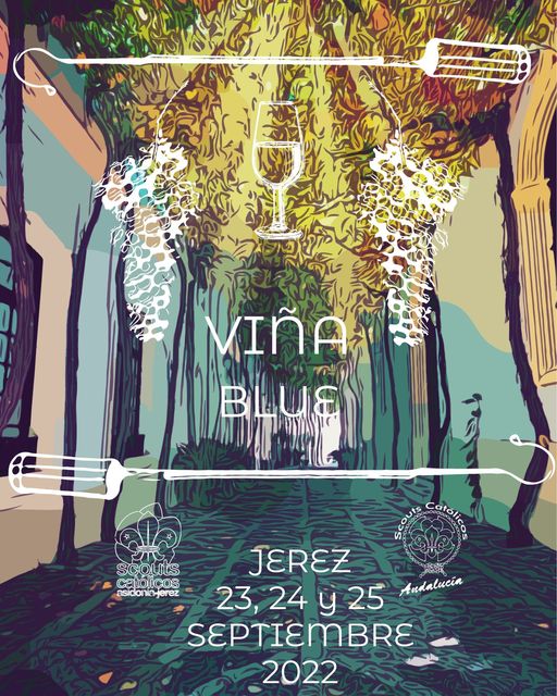 MAÑANA ES EL DIA,  mañana comienza el VIÑA BLUE, os esperamos a partir de las 18:00 horas en el Centro scout La Morla