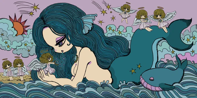 人魚のお嬢さん 