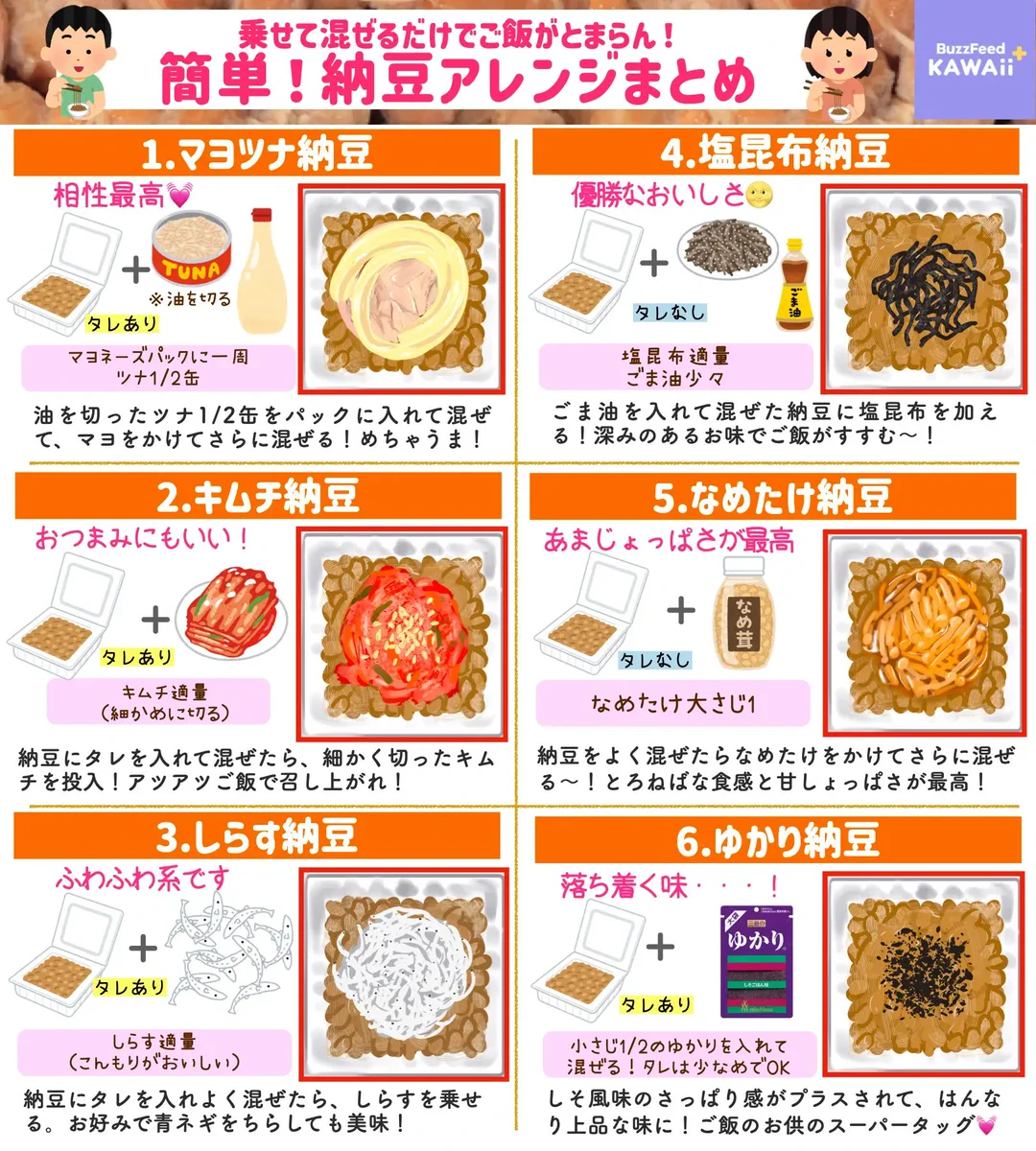 納豆好きさん必見！納豆の簡単&美味しそうなアレンジレシピ12選！