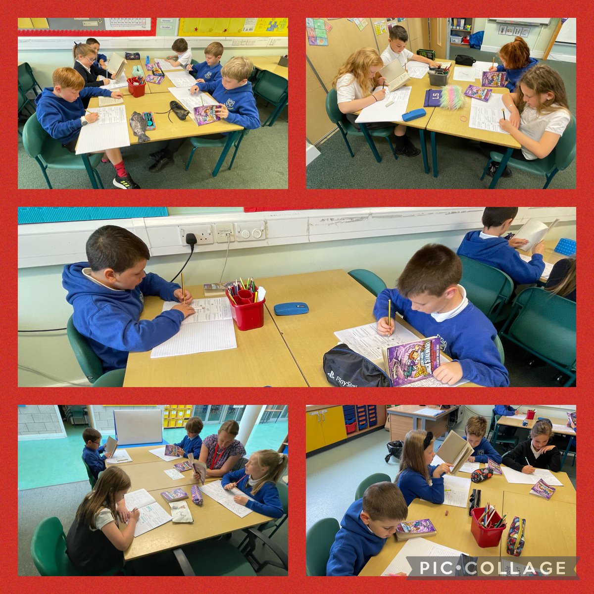 DeanburnPS_P7A's tweet photo. We did our first #ReflectiveReading task map of the session this morning! We are using our class novel Secret Agent Jack Stalwart - Cambodia to complete these and demonstrate our fabulous comprehension skills! ππππ#Comprehension #Literacy #TaskMap #ClassNovel @anneglennie https://t.co/hgaVwoYtSB