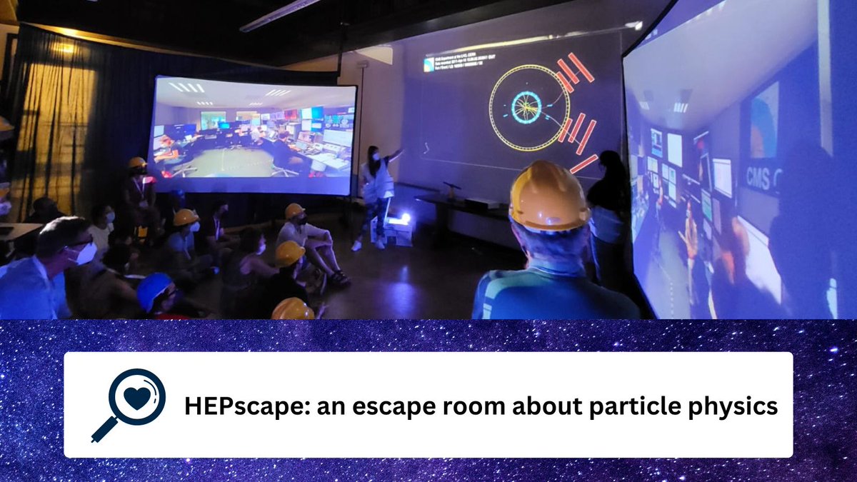 🔎Looking for a way to show the particle physics world to your audience? We have for you an excellent idea of a themed escape room! Read Francesca’s blog for more clues and create your own HEPscape! 🧩 cylindricalonion.web.cern.ch/blogs/hepscape…
