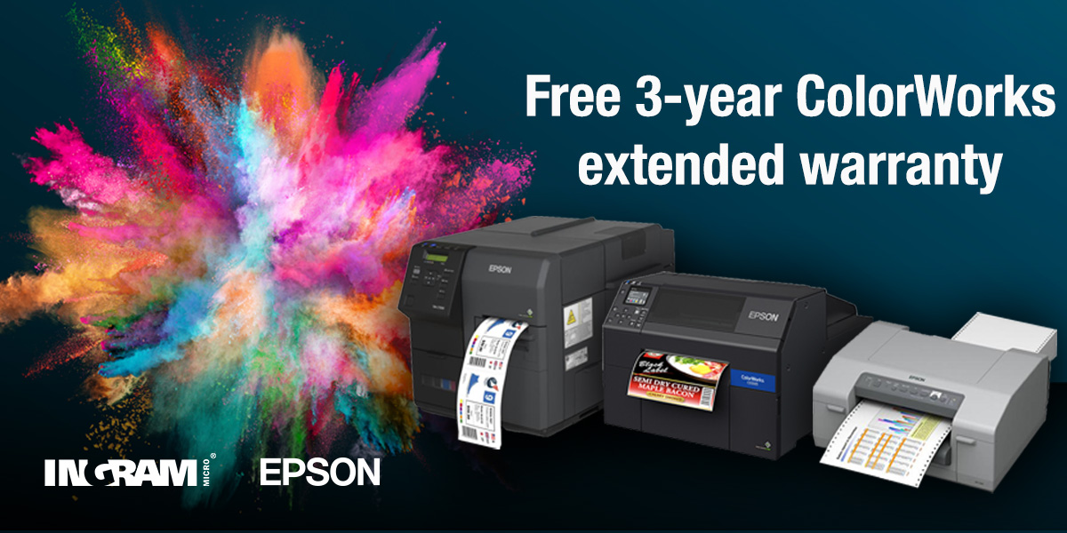 IMDCPOS's tweet photo. Epson is now offering an extended warranty for selected Epson Colorworks label printers, 3 years instead of 1 year standard warranty.
Find out which printers give you extra warranty and how to claim:
๐ https://t.co/DBz7o9LGvY
#ingrammicro #dcpos #epson #labelprinter #warranty https://t.co/zBiwrueNWg