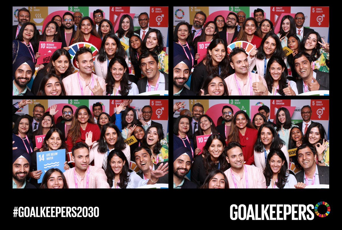 supriyapaul93's tweet photo. Spent the last 3 days attending #Goalkeepers2030 in NYC with the most inspiring group of individuals.

Truly a life-changing experience to represent @joshtalkslive on this global platform and join fellow SDG champions contributing to the future of progress. https://t.co/8oLCsVPl1W