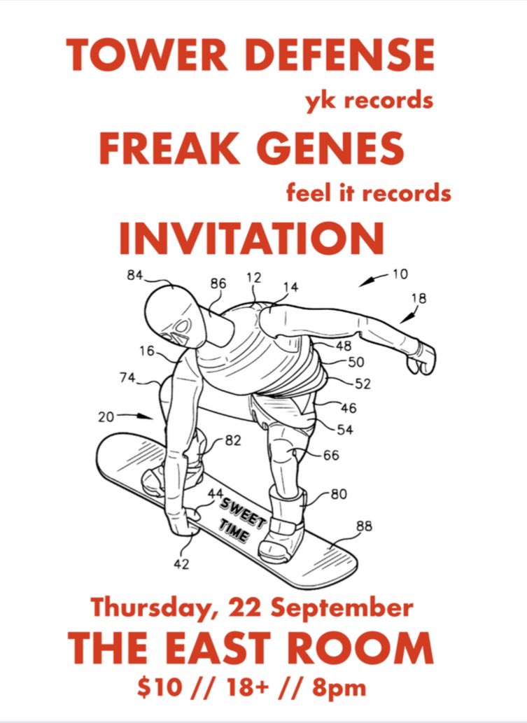 Tonight at <a href="/TheEastRoom/">The East Room</a>!! @TowerDefenseTN w/ Freak Genes &amp; Invitation!! It’s night 3 of the Sweet Time “Road to Gonerfest” week!
