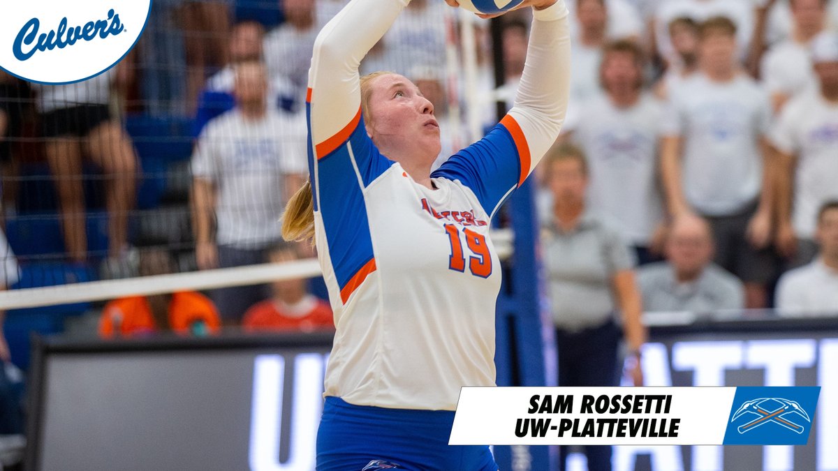#WIACFB #WIACVB | This week's WIAC Student-Athlete Spotlights (pres. by Culver's) feature <a href="/uwp_pioneers/">UW-Platteville Athletics</a> Sam Rossetti (bit.ly/3qZ7hmA) and Dayne Friday (bit.ly/3R9hjMC)
#ExcellenceInAction
#d3vb #d3fb
