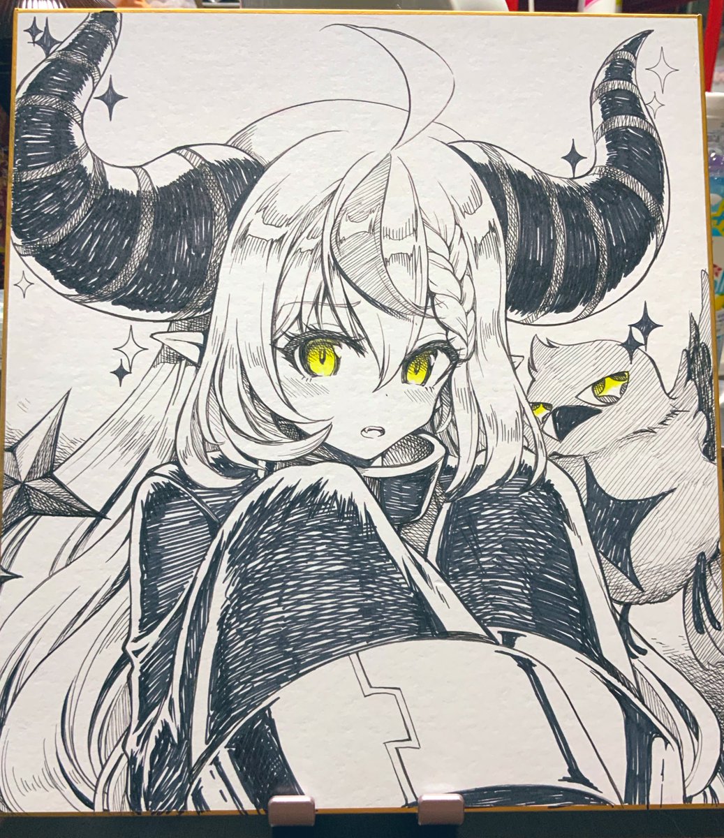 ラプ様描き込み終わり

#ラプラス・ダークネス 