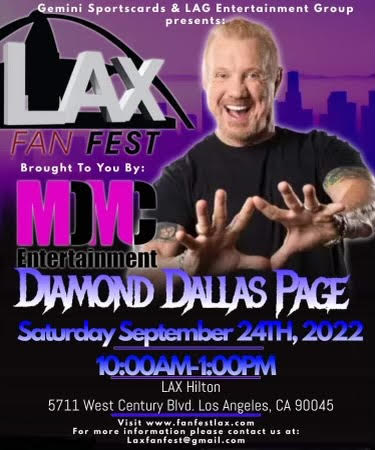 9/24 at @geminivip 2022! Meet @RealDDP courtesy of @MDMCEntertain! Huge opportunity to meet 3 Time World Heavyweight Champion, Hall of Famer, and Founder of DDPY! #Bang bit.ly/3urOGl9 Everyone must also purchase a general admission ticket 🎟: bit.ly/3uwUQAz!