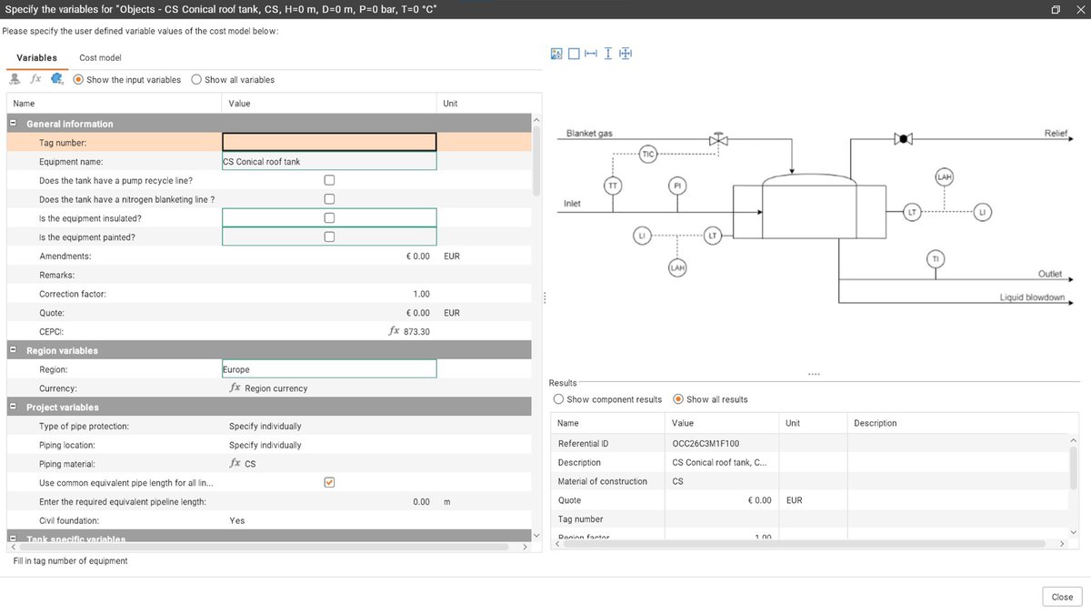 #Cleopatra10.0 🚀 gives you the full use of the cost data captured in our database CESK, via the power of cost models!

🙌 Based on your historical data and key quantities of equipment, you can make an estimate for all the disciplines that are related to that equipment.

#CESK