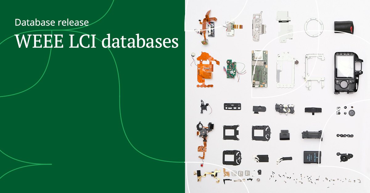 Database news | In addition to the WEEE LCI database containing #LifeCycleInventory data for the end-of-life of electrical and electronic equipment, #SimaPro users can now download datasets for recycled plastics from WEEE. 

Learn more and download at: bit.ly/3BOtz0K